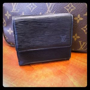 Louis Vuitton Epi Noir Wallet
